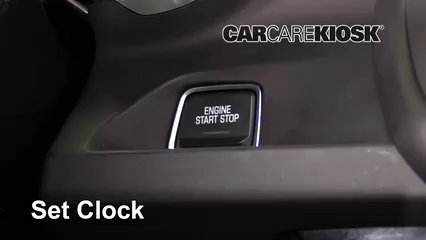 2016 Chevrolet Camaro LT 3.6L V6 Clock Set Clock